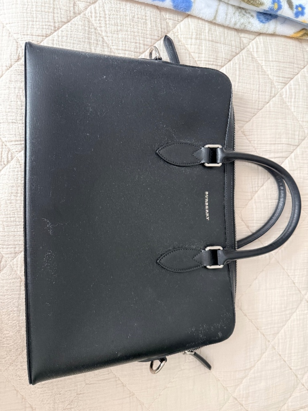 Used Burberry Computer Bag